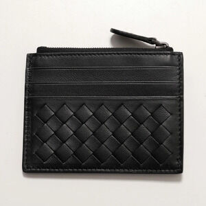 BOTTEGA VENETA coin case Wallet Card Intrecciato Leather Fragment Wallet Pass